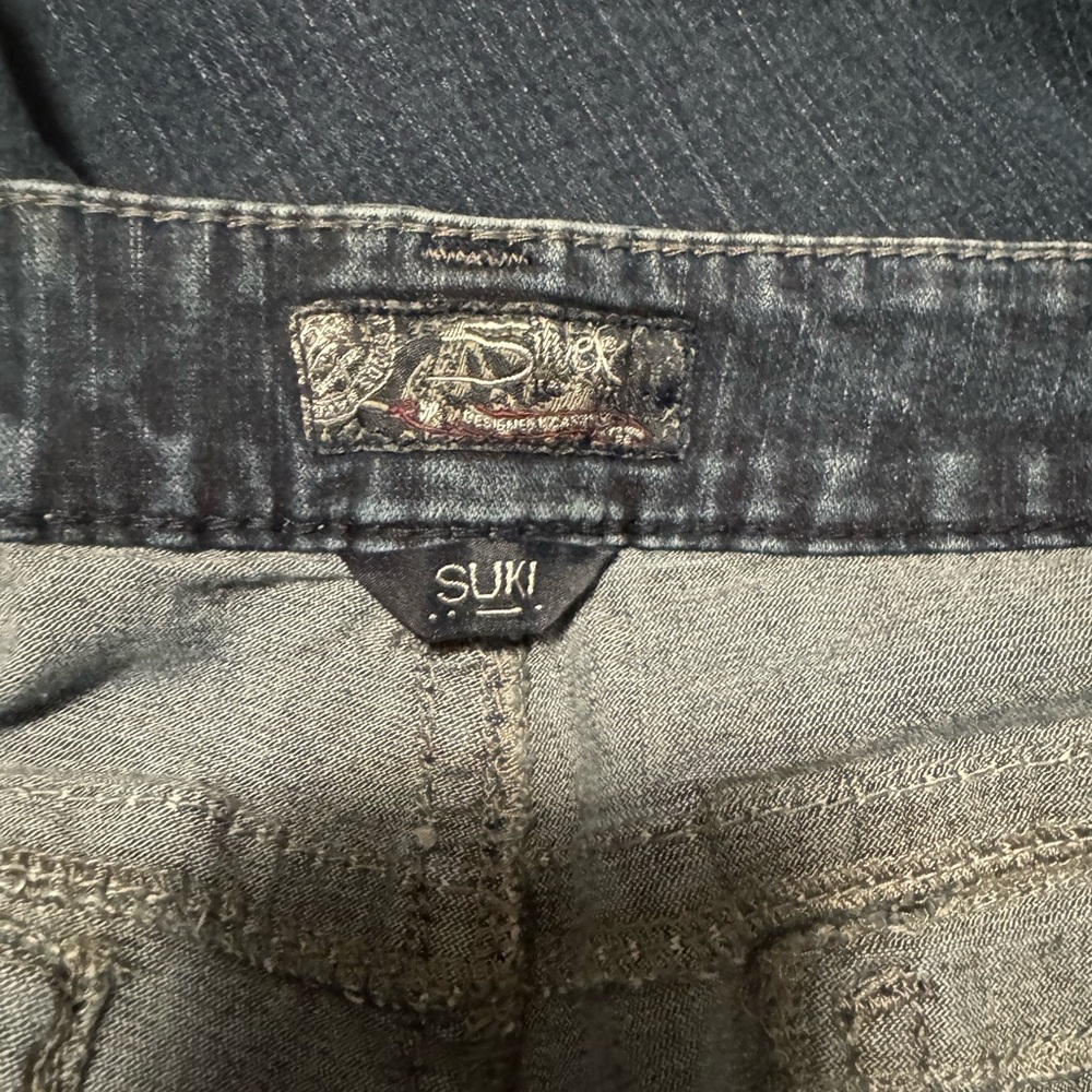 Silver Jeans Blue Suki Mid Slim Boot Cut Denim - Picture 3 of 4